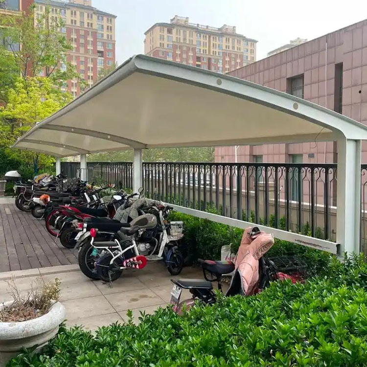 望江县膜结构电动车棚