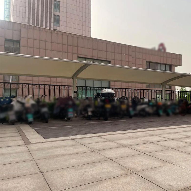 望江县膜结构电动车棚